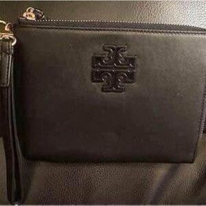 Tory Burch Black Wristlet